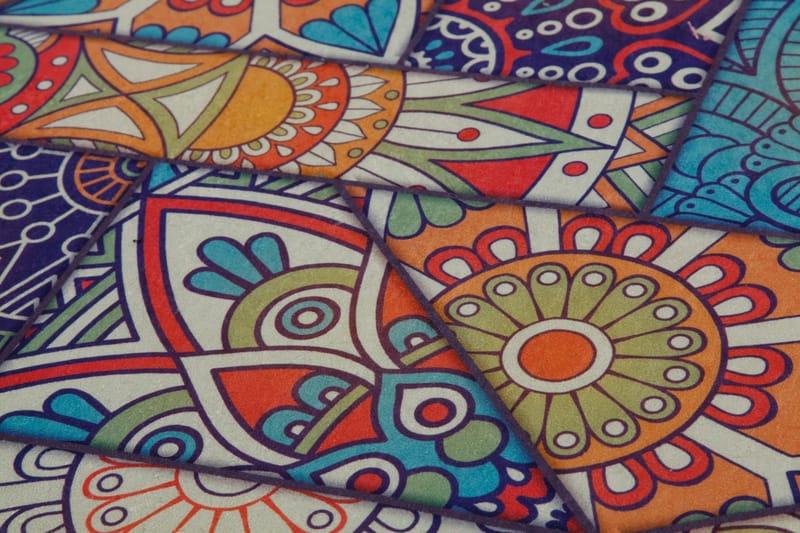 Hall Matte Chana - Flerfarget - Tekstiler - Tepper & Matter - Hall matte