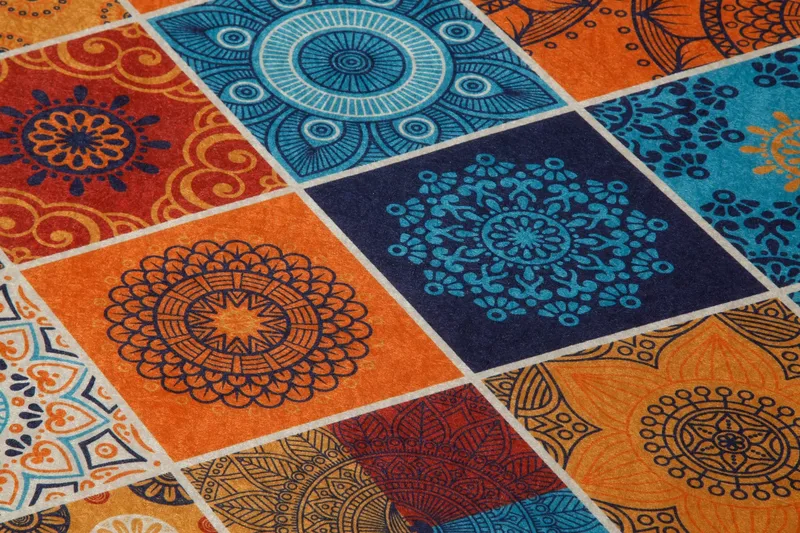 Hall Matte Crosby - Flerfarget - Tekstiler - Tepper & Matter - Hall matte