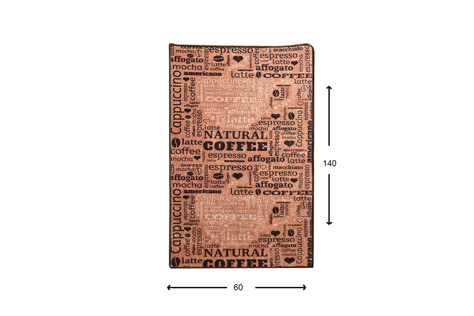 Hall Matte Fincan - Caramel (60 x 140) - Tekstiler - Tepper & Matter - Små tepper