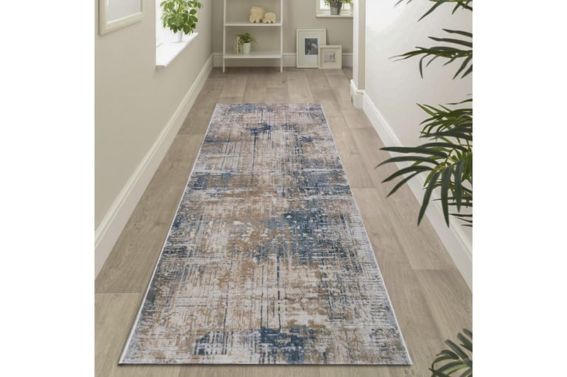 Hall Matte H776 - Blå - Tekstiler - Tepper & Matter - Små tepper