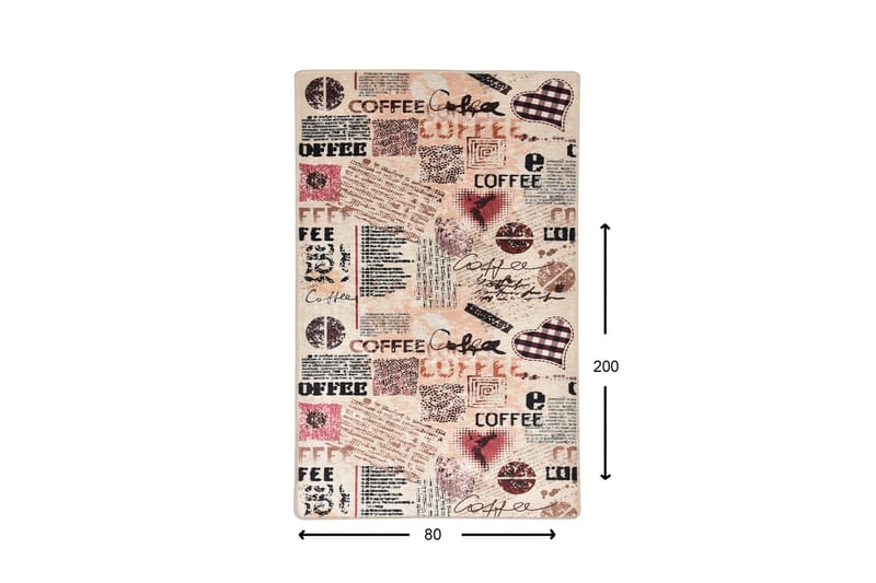 Hall Matte Kaffe (80 x 200) - Tekstiler - Tepper & Matter - Små tepper