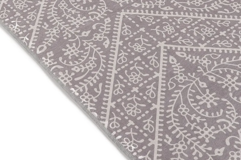 Hall Matte Maggie - Grå (60 x 140) - Grå / Fløyel - Tekstiler - Tepper & Matter - Hall matte