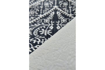 Hall Matte Maggie - Svart (60 x 140) - Svart / Fløyel - Tekstiler - Tepper & Matter - Små tepper