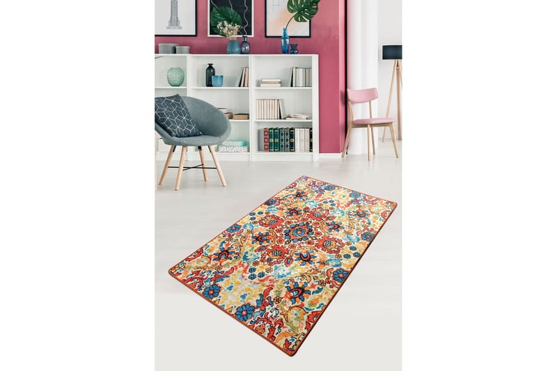 Hall Matte Mood (80 x 200) - Flerfarget/Fløyel - Tekstiler - Tepper & Matter - Små tepper