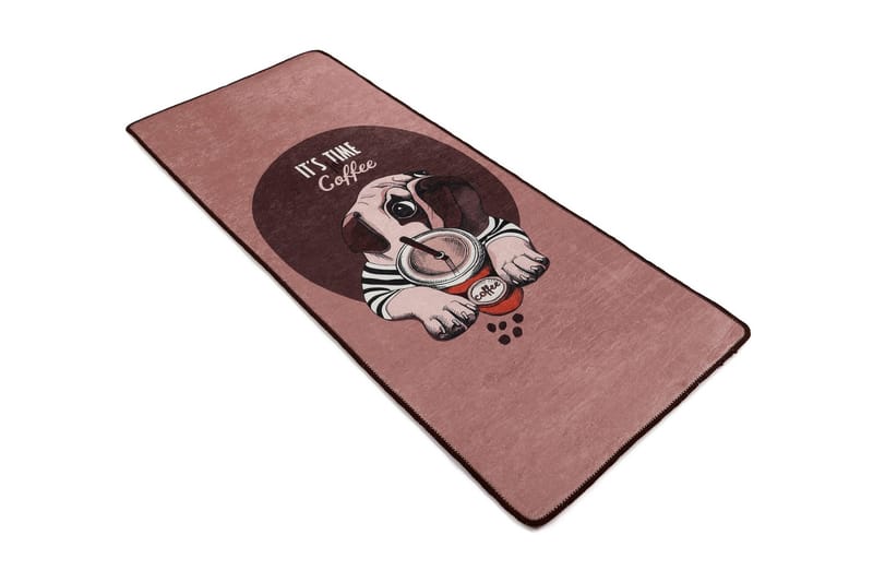 Hall Matte Mopper - Kaffe, Flerfarget/Fløyel