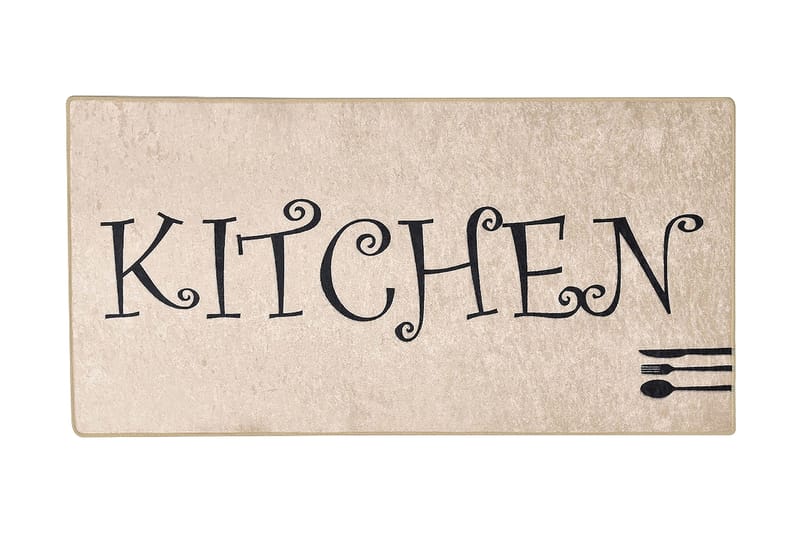 Hall Matte Skje (80 x 200), Flerfarget/Fløyel