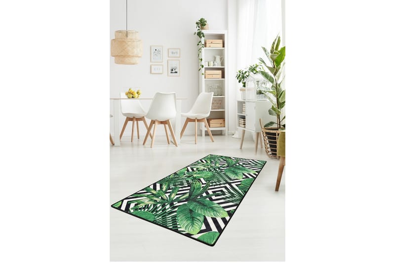 Hall Matte Tropic (80 x 200) - Flerfarget/Fløyel - Tekstiler - Tepper & Matter - Hall matte