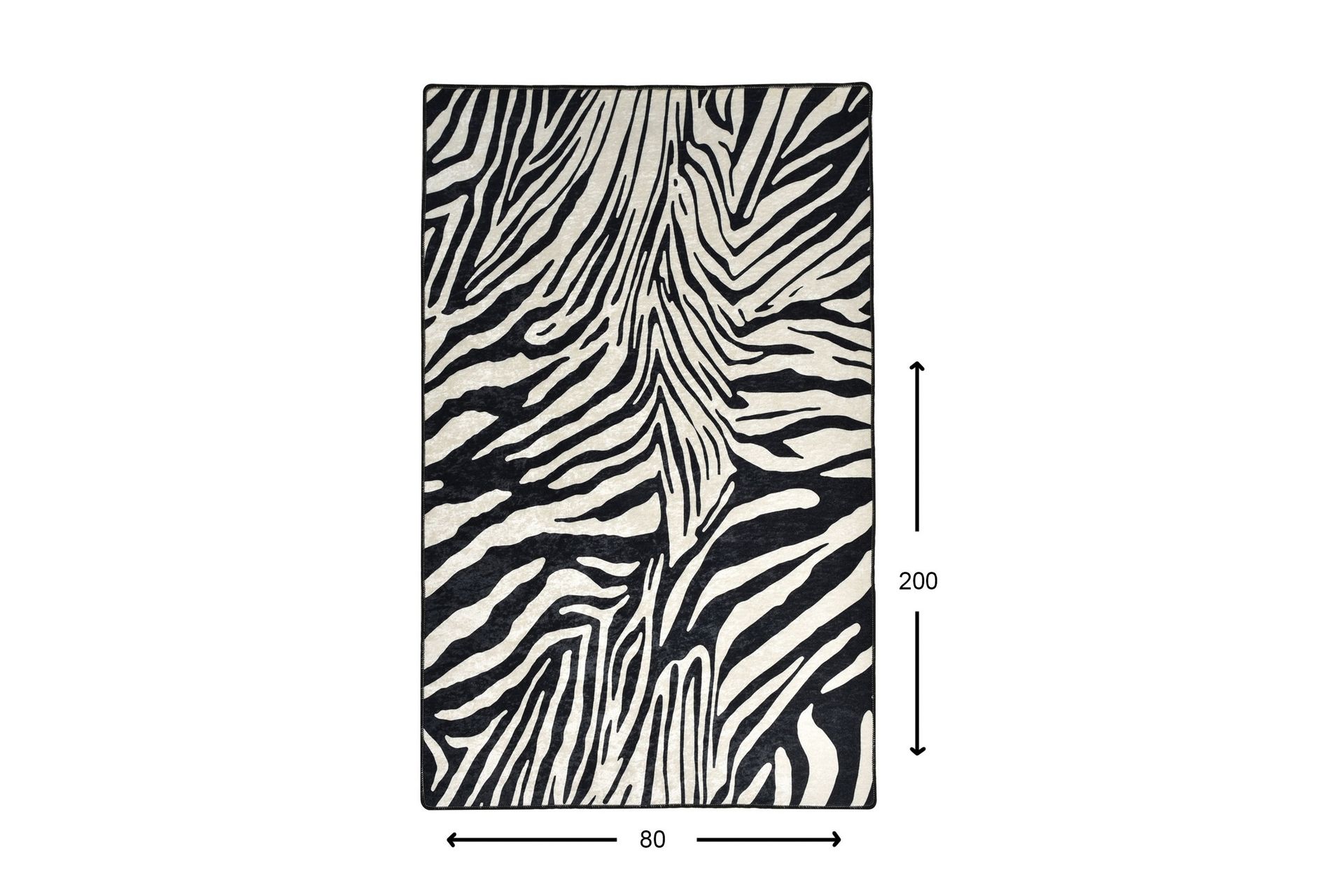 Hall Matte Zebra (80 x 200) - Tekstiler - Tepper & Matter - Små tepper