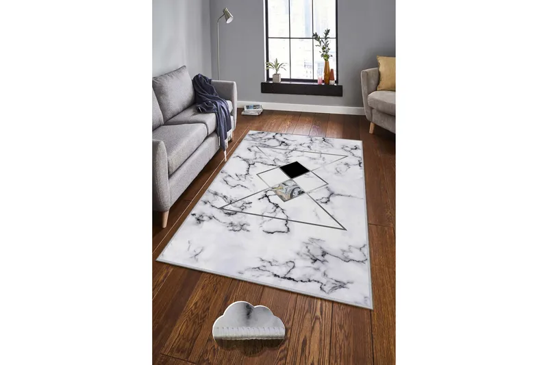 Homefesto Matte 50x80 cm - Multifarget - Tekstiler - Tepper & Matter - Moderne tepper - Wiltontepper