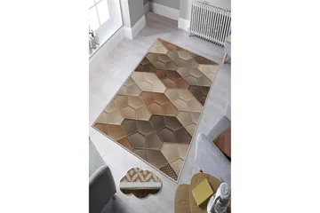 Homefesto Matte 50x80 cm - Multifarget - Tekstiler - Tepper & Matter - Små tepper