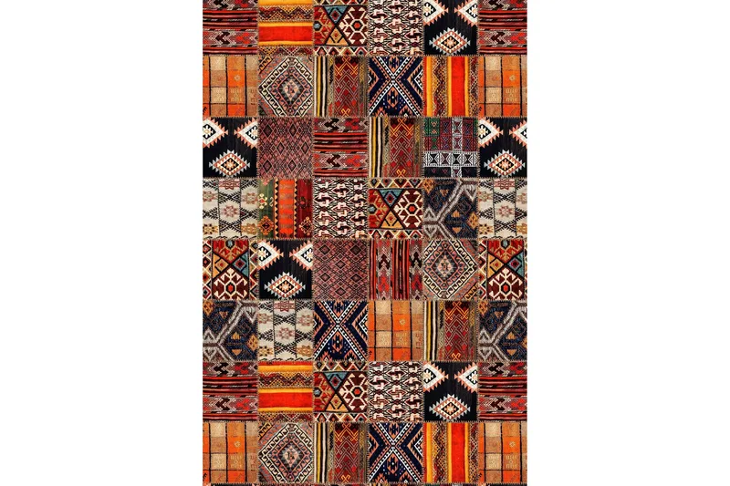 Homefesto Matte 50x80 cm - Multifarget - Tekstiler - Tepper & Matter - Moderne tepper - Wiltontepper