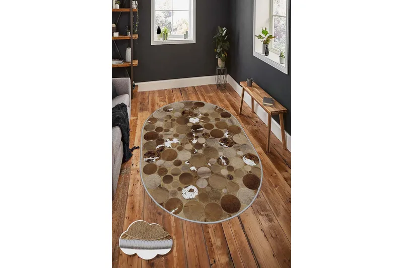 Homefesto Matte 50x80 cm - Multifarget - Tekstiler - Tepper & Matter - Små tepper