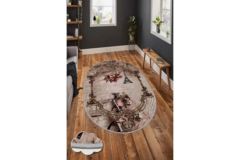 Homefesto Matte 50x80 cm - Multifarget - Tekstiler - Tepper & Matter - Moderne tepper - Wiltontepper