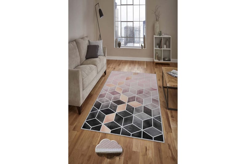 Homefesto Matte 50x80 cm - Multifarget - Tekstiler - Tepper & Matter - Små tepper