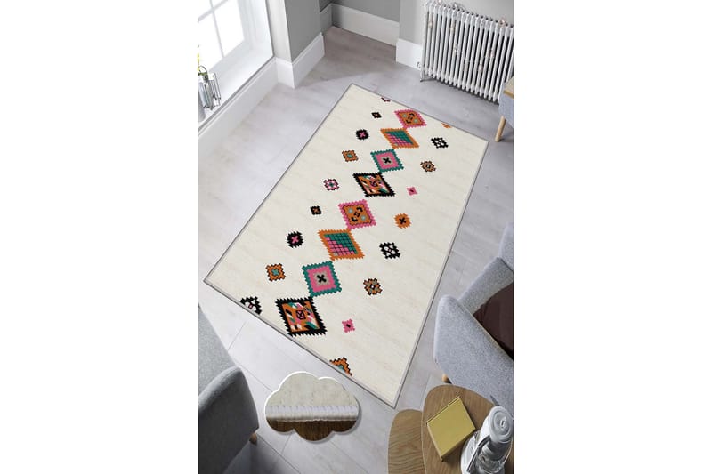Homefesto Matte 60x100 cm - Multifarget - Tekstiler - Tepper & Matter - Moderne tepper - Wiltontepper