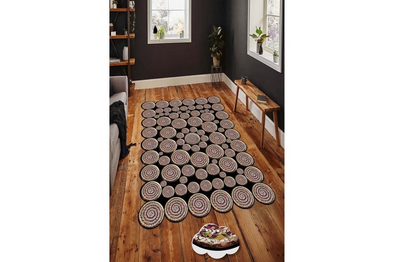Homefesto Matte 80x150 cm - Multifarget - Tekstiler - Tepper & Matter - Små tepper