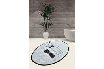 Matte litlle Cats Oval DJT - Tekstiler - Tepper & Matter