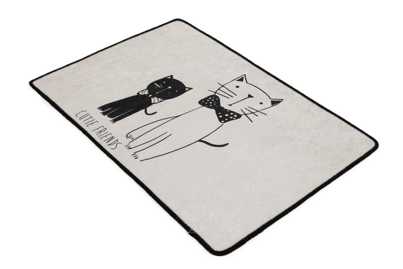 Matte litlle Cats Oval DJT - Tekstiler - Tepper & Matter - Små tepper