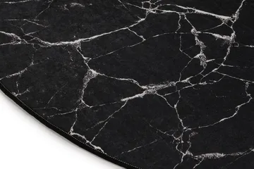 Matte Marmor Oval DJT - Flerfarget/Fløyel - Tekstiler - Tepper & Matter - Små tepper