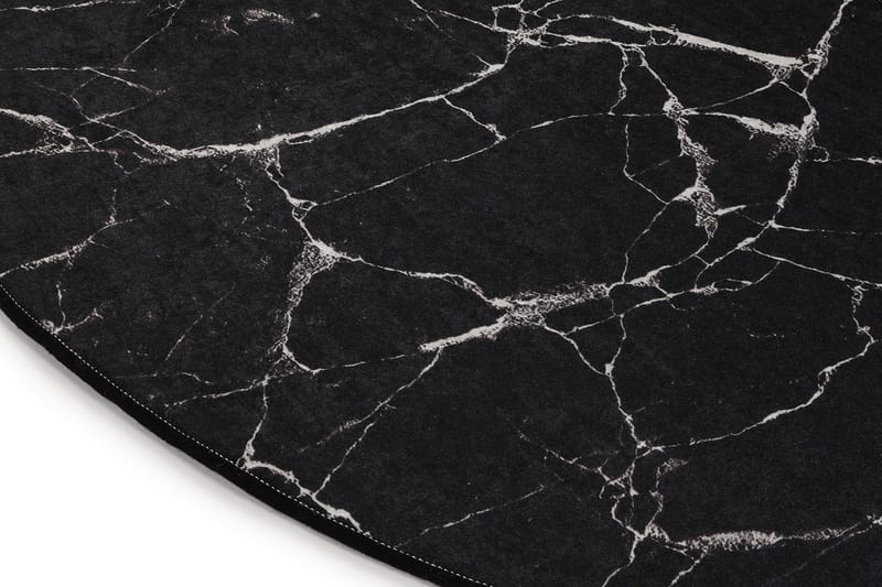 Matte Marmor Oval DJT - Flerfarget/Fløyel - Tekstiler - Tepper & Matter - Små tepper