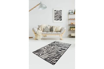 Matte Zebra (80 x 150) - Flerfarget/Fløyel - Tekstiler - Tepper & Matter - Små tepper