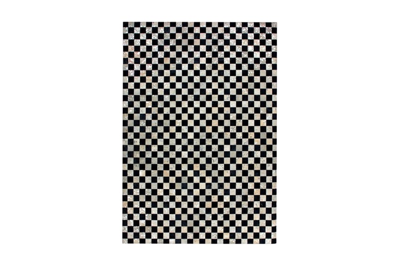Patrdon Belcol Matte 160x230 cm Sølv/Grå/Lær - D-Sign - Tepper & Matter - Små tepper