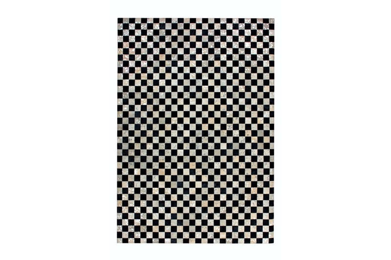 Patrdon Belcol Matte 80x150 cm Sølv/Grå/Lær - D-Sign - Tepper & Matter - Små tepper