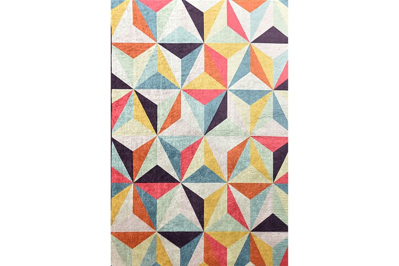 Zortea Entrematte 60x140 cm - Flerfarget/Fløyel - Tekstiler - Tepper & Matter - Små tepper