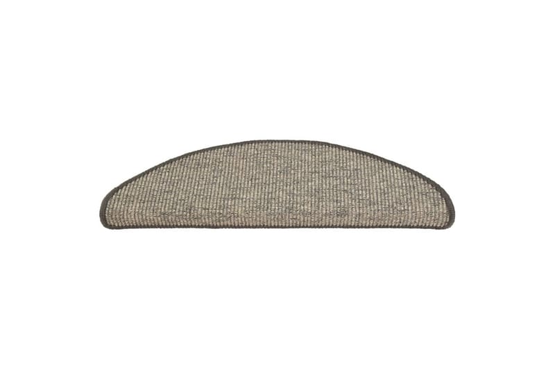 beBasic Selvklebende trappematter 15 stk grå og beige 65x25 cm - Beige - Tekstiler - Tepper & Matter - Spesialmatte - Trappetepper