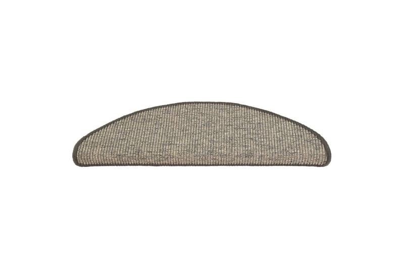 beBasic Selvklebende trappematter 15 stk grå og beige 65x25 cm - Beige - Trappetepper