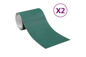 Dobbeltsidig kunstgressteip 2 stk grønn 0,15x10 m grønn - Tekstiler - Tepper & Matter - Spesialmatte - Nålefiltmatter & kunstgressmatter