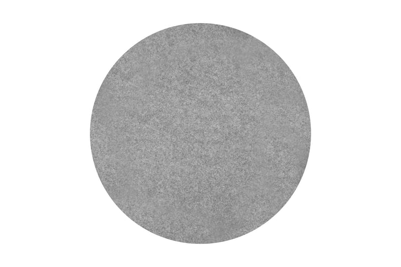 Kunstgress med knotter dia.130 cm grå rund - Grå - Tekstiler - Tepper & Matter - Spesialmatte - Nålefiltmatter & kunstgressmatter