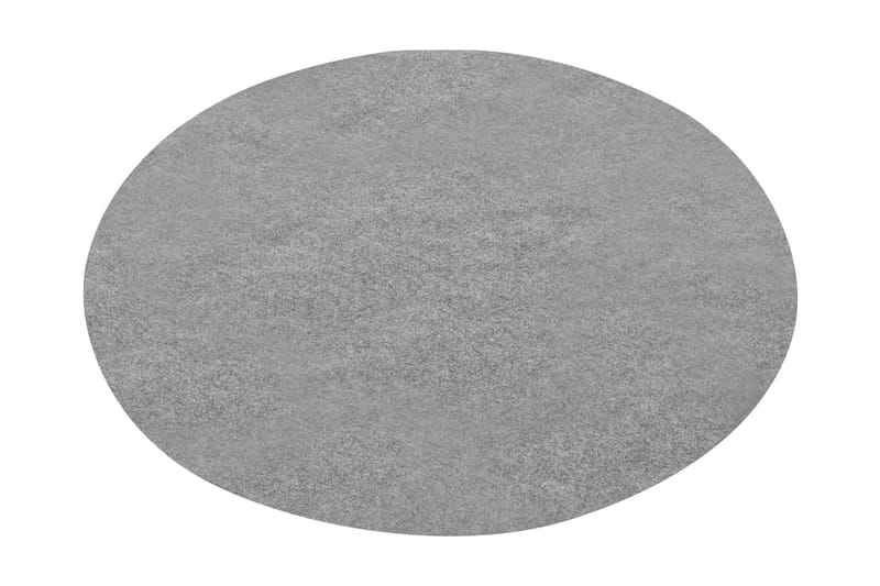 Kunstgress med knotter dia.170 cm grå rund - Grå - Tekstiler - Tepper & Matter - Spesialmatte - Nålefiltmatter & kunstgressmatter