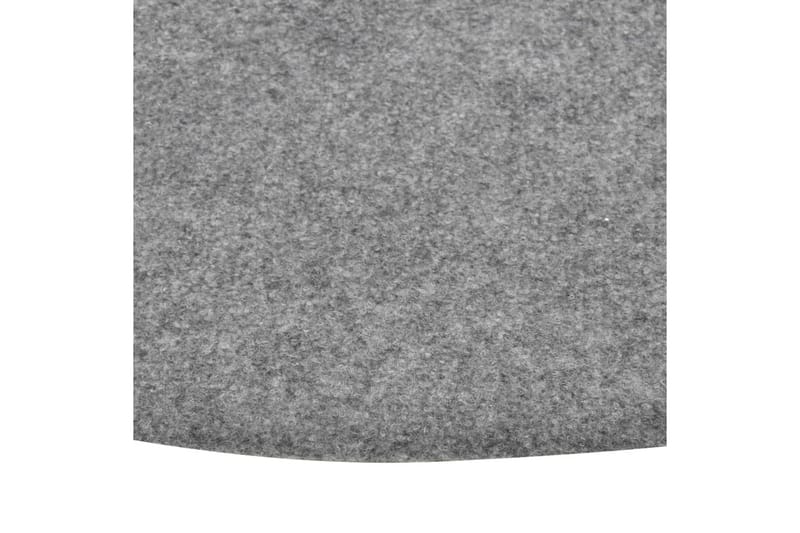 Kunstgress med knotter dia.170 cm grå rund - Grå - Tekstiler - Tepper & Matter - Spesialmatte - Nålefiltmatter & kunstgressmatter