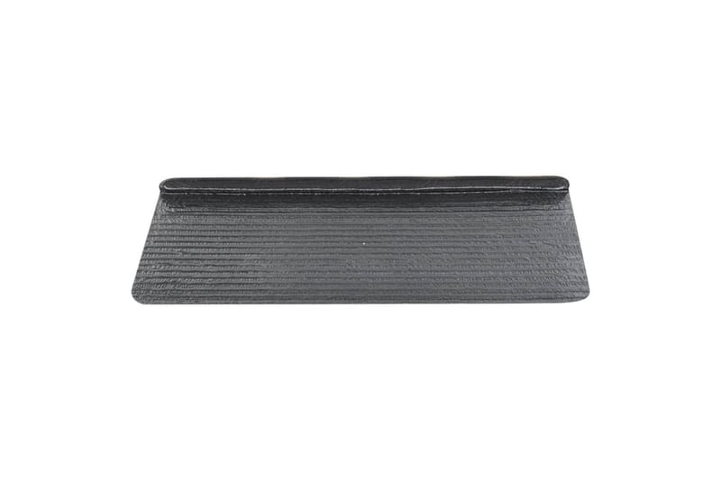 Selvklebende trappematter 15 stk 65x28 cm rød - Rød - Tekstiler - Tepper & Matter - Spesialmatte - Trappetepper