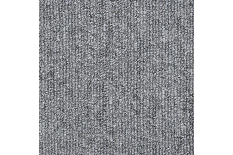 Trappematter 10 stk 65x28 cm lysegrå - Grå - Tekstiler - Tepper & Matter - Spesialmatte - Trappetepper