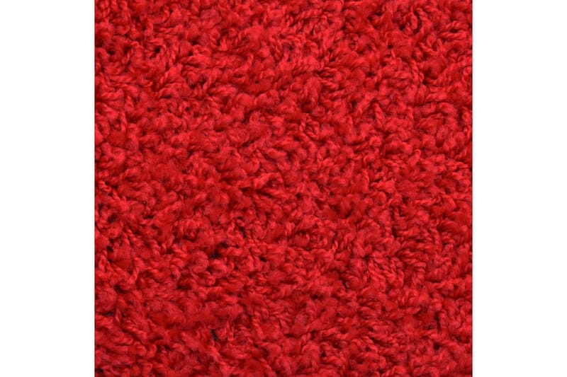 Trappematter 15 stk rød 65x25 cm - Rød - Trappetepper