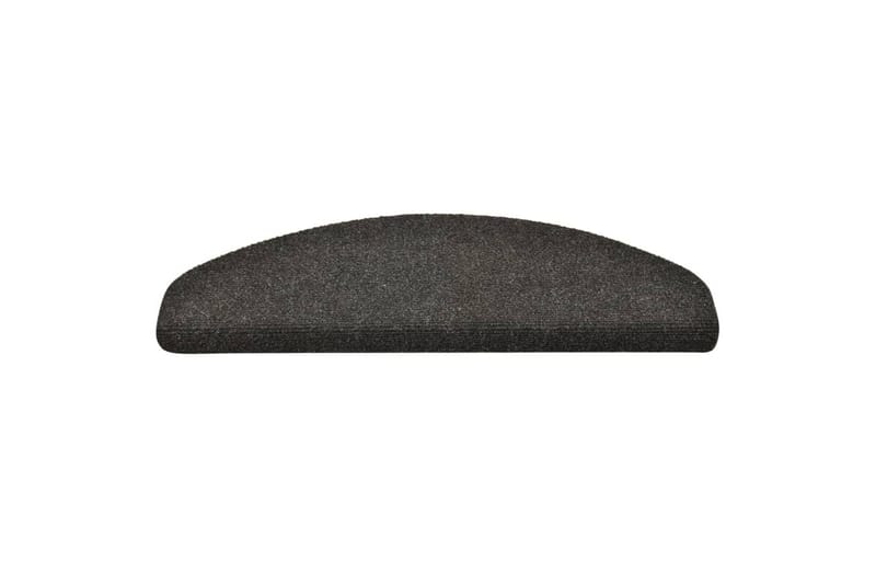 Selvklebende trappematter 10 stk 65x21x4cm nålestempel - Brun - Tekstiler - Tepper & Matter - Spesialmatte - Trappetepper