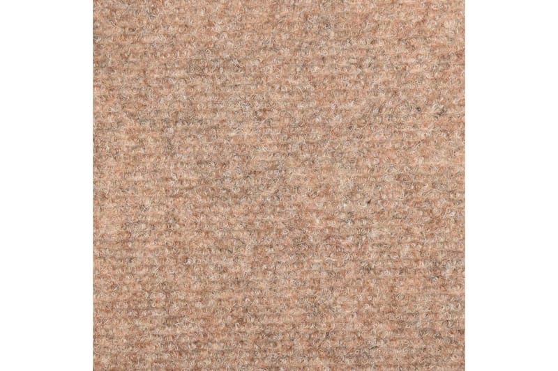 Selvklebende trappematter 10 stk brun 65x25 cm nålestempel - Brun - Tekstiler - Tepper & Matter - Spesialmatte - Trappetepper