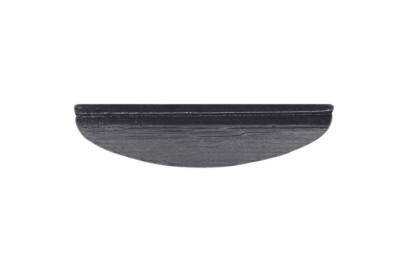 Selvklebende trappematter 15 stk 56x20 cm grå - Grå - Tekstiler - Tepper & Matter - Spesialmatte - Trappetepper
