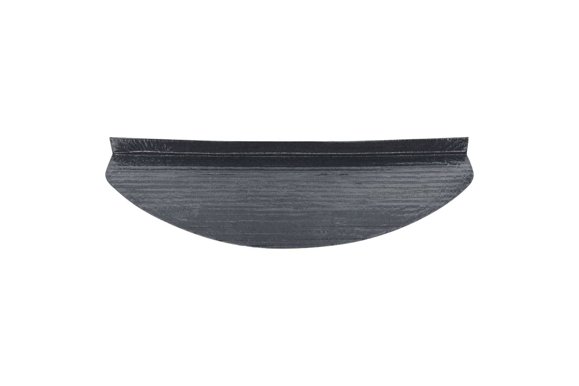 Selvklebende trappematter 15 stk 65x26 cm grå - Grå - Tekstiler - Tepper & Matter - Spesialmatte - Trappetepper