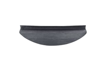 Selvklebende trappematter 15 stk 65x26 cm grå - Grå - Tekstiler - Tepper & Matter - Spesialmatte - Trappetepper