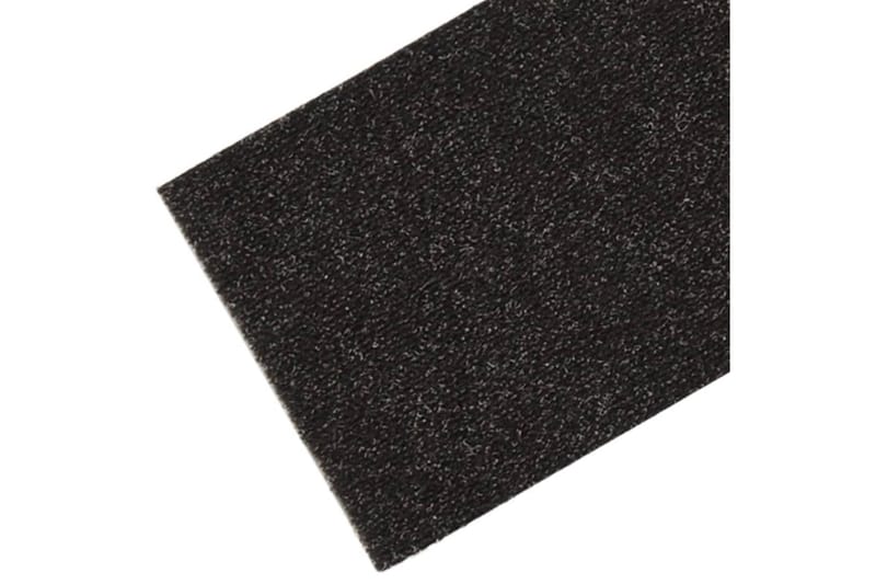 Selvklebende trappematter 15 stk 76x20 cm brun - Brun - Tekstiler - Tepper & Matter - Spesialmatte - Trappetepper