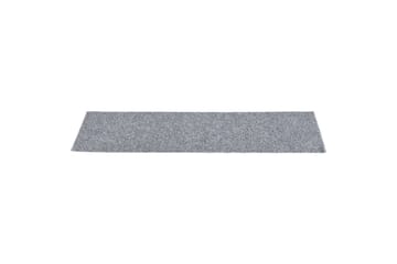 Selvklebende trappematter 15 stk 76x20 cm lysegrå - Grå - Tekstiler - Tepper & Matter - Spesialmatte - Trappetepper