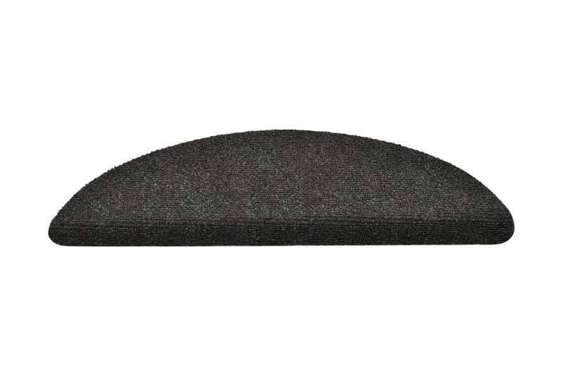 Selvklebende trappematter 15 stk brun 56x17x3cm nålestempel - Brun - Tekstiler - Tepper & Matter - Spesialmatte - Trappetepper