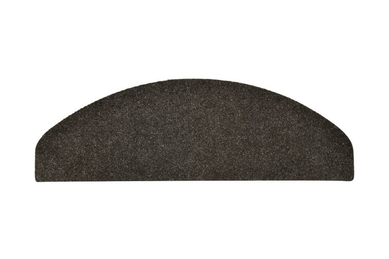 Selvklebende trappematter 15 stk brun 65x21x4cm nålestempel - Brun - Tekstiler - Tepper & Matter - Spesialmatte - Trappetepper