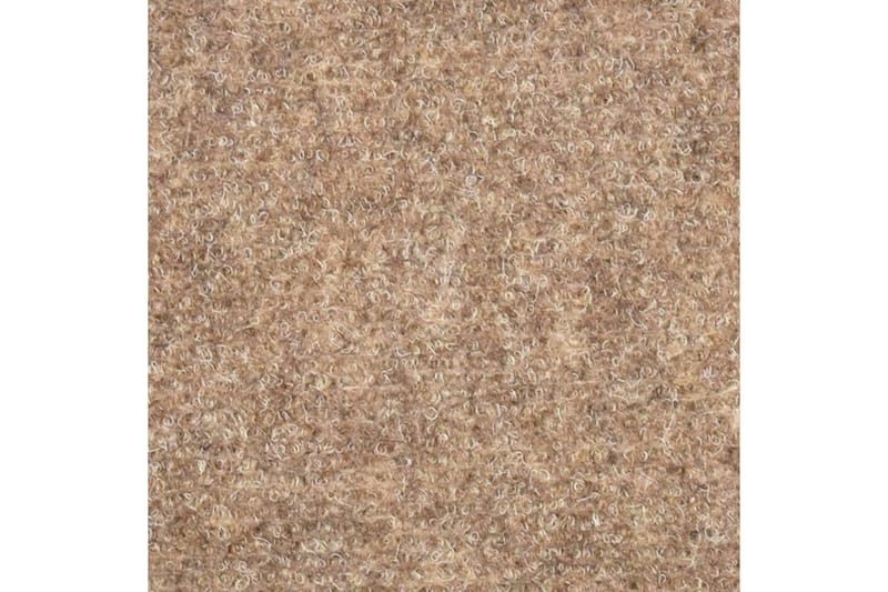 Selvklebende trappematter 15 stk krem 65x21x4cm nålestempel - Krem - Tekstiler - Tepper & Matter - Spesialmatte - Trappetepper