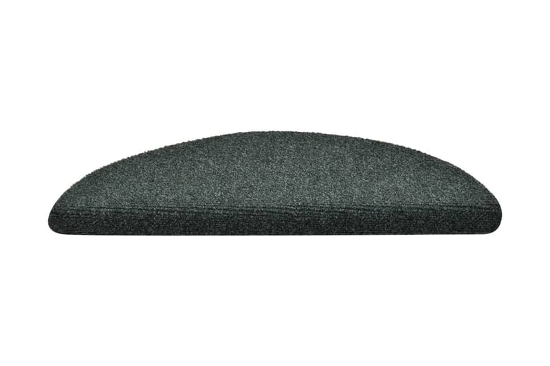Selvklebende trappematter 15st grønn 56x17x3 cm nålestempel - grønn - Tekstiler - Tepper & Matter - Spesialmatte - Trappetepper