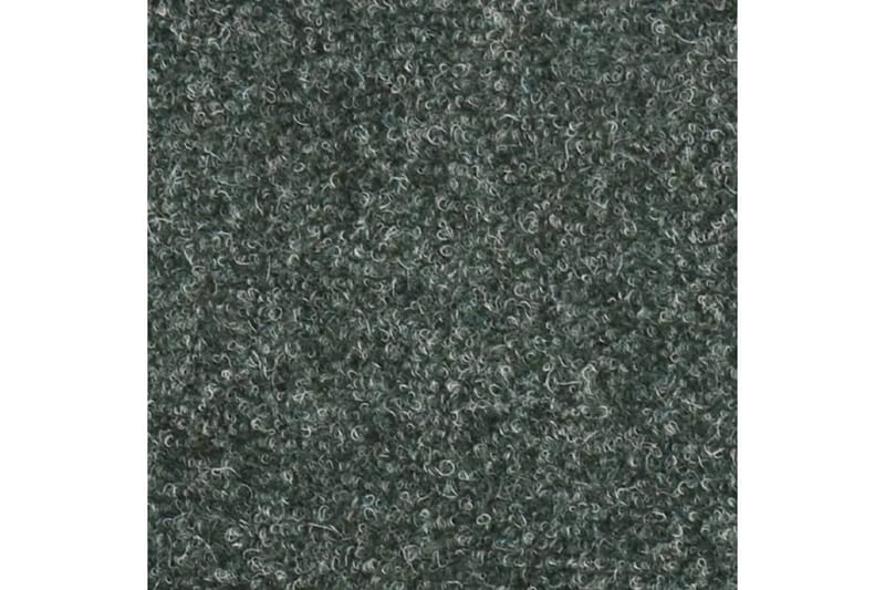 Selvklebende trappematter 15st grønn 56x17x3 cm nålestempel - grønn - Tekstiler - Tepper & Matter - Spesialmatte - Trappetepper