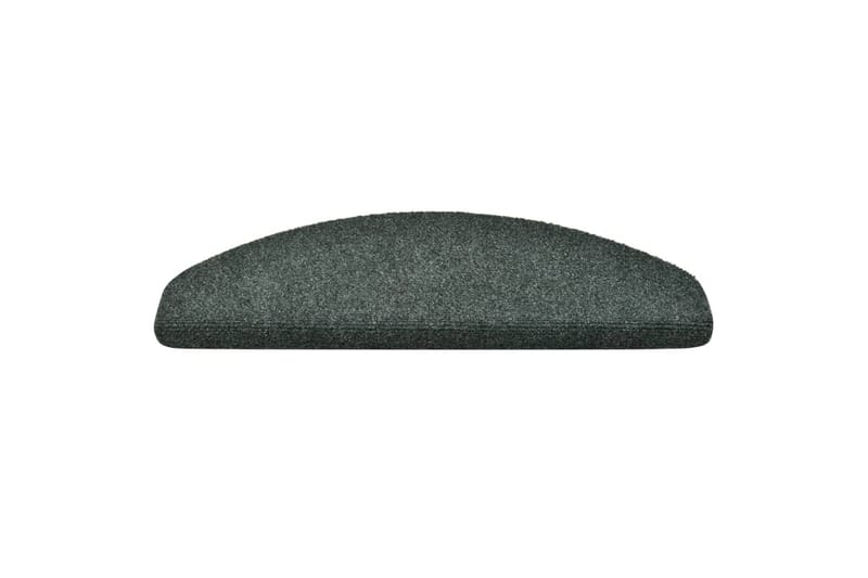Selvklebende trappematter 15st grønn 65x21x4 cm nålestempel - grønn - Tekstiler - Tepper & Matter - Spesialmatte - Trappetepper